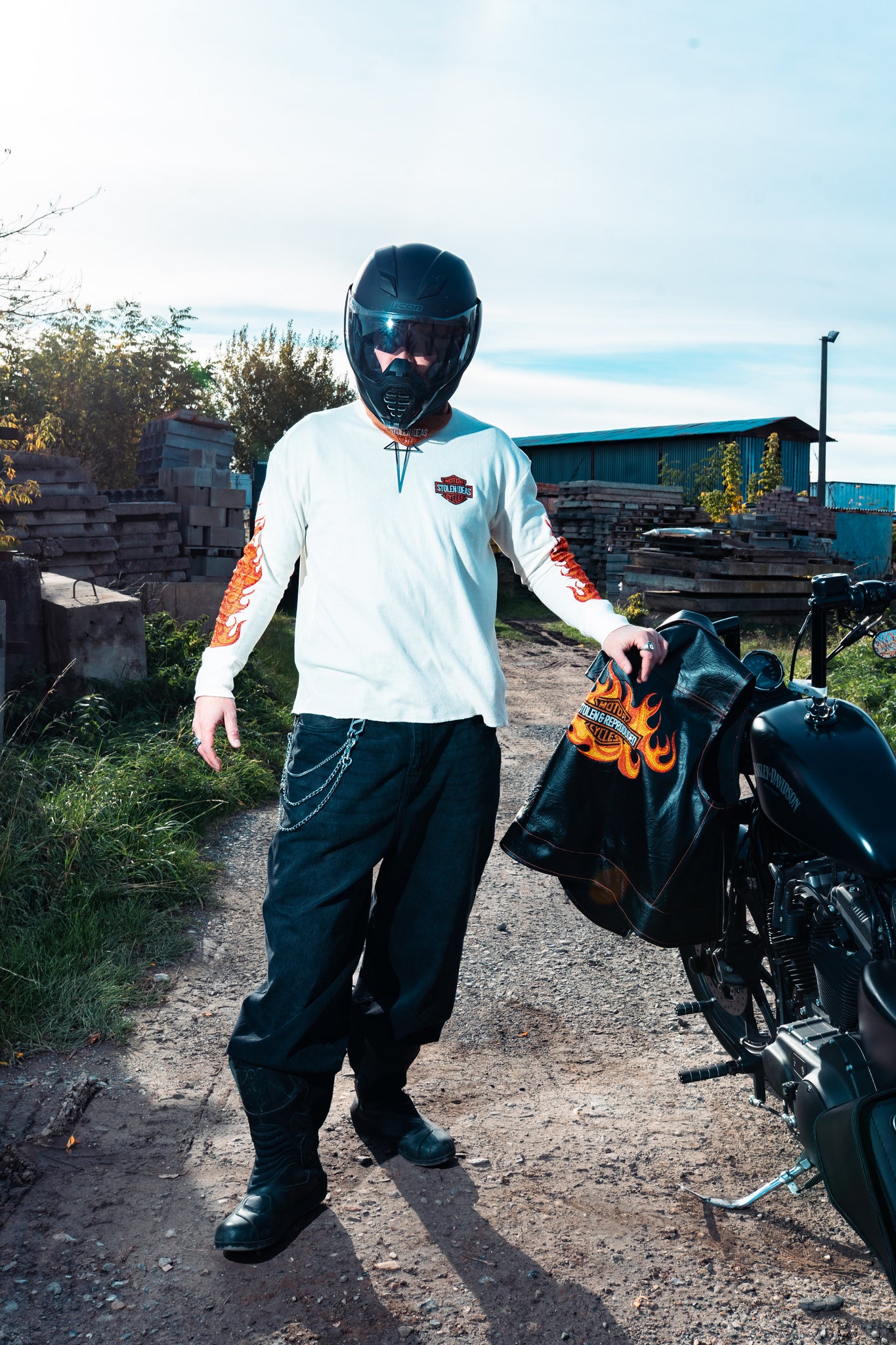 Harley Wafle Longlseeve