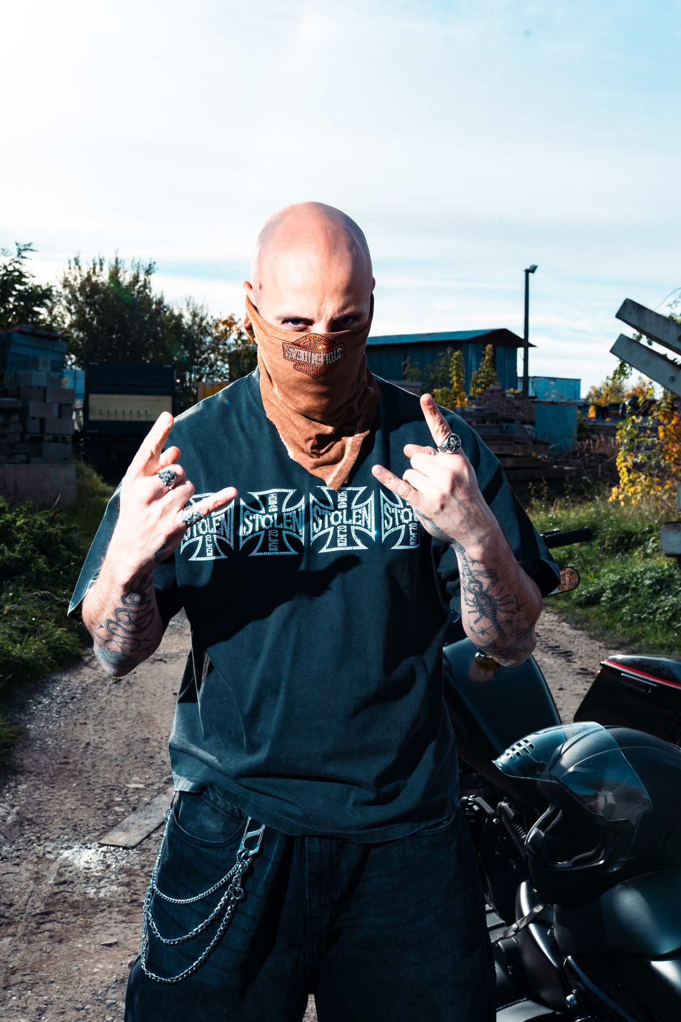 Westcoast Tee Washed Black