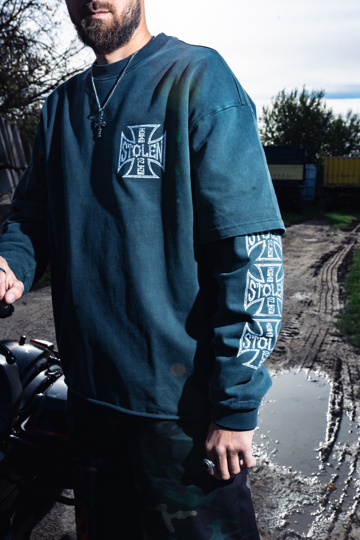 Westcoast Doublesleeve Dark Grey