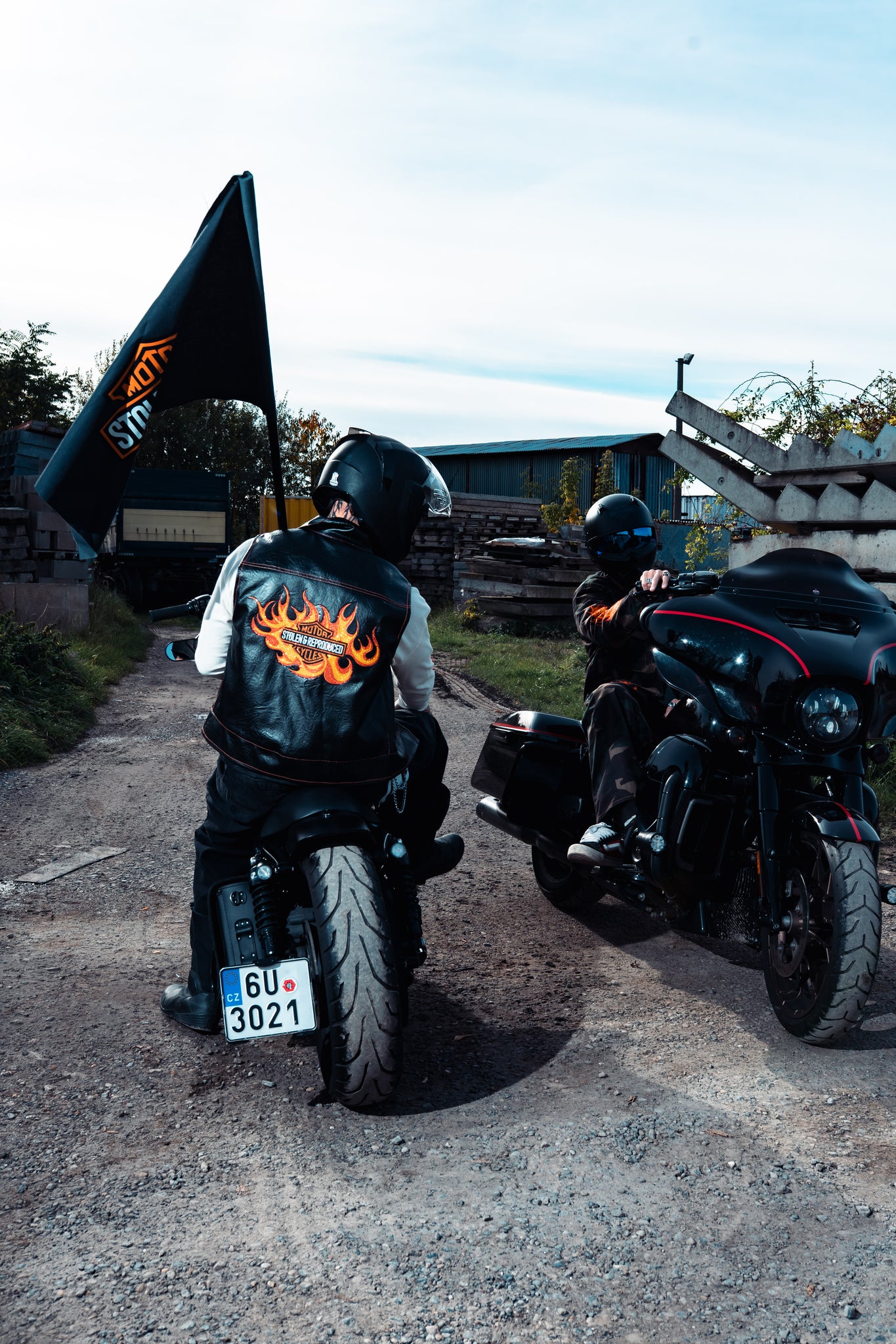 Harley Fake Leather Vest (1of1 - size L)