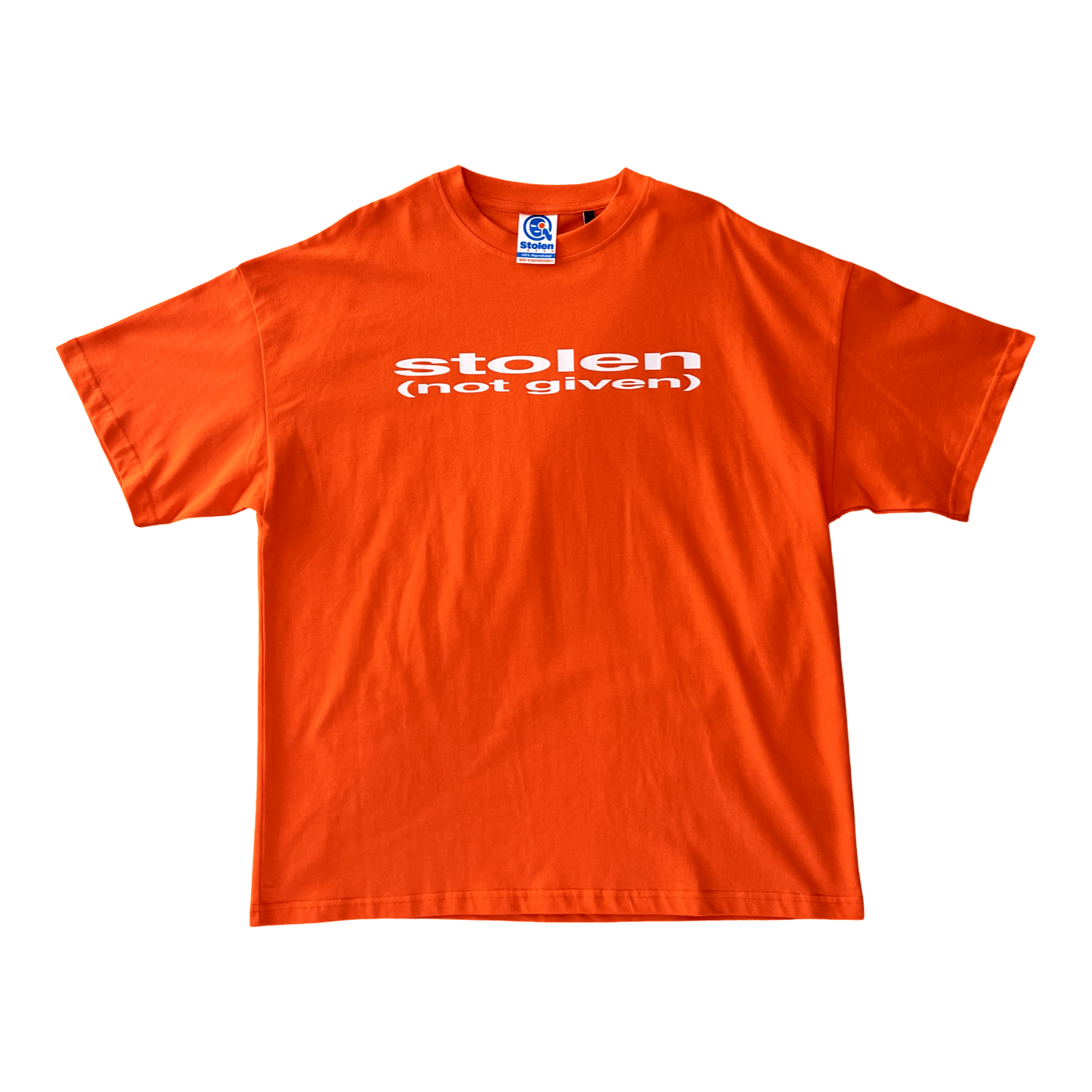 NOT GIVEN TEE ORANGE