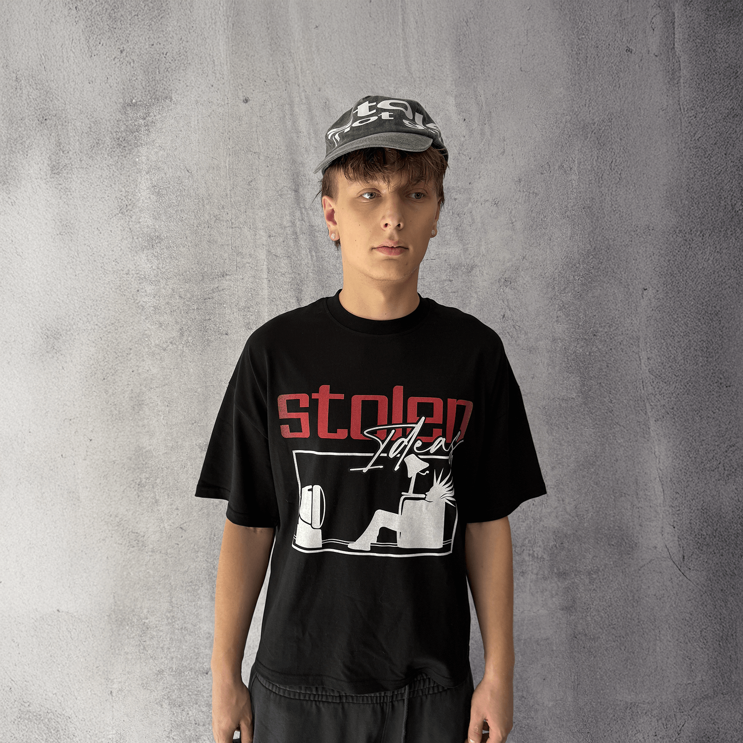 Maxell Boxy Summer Tee (Black)