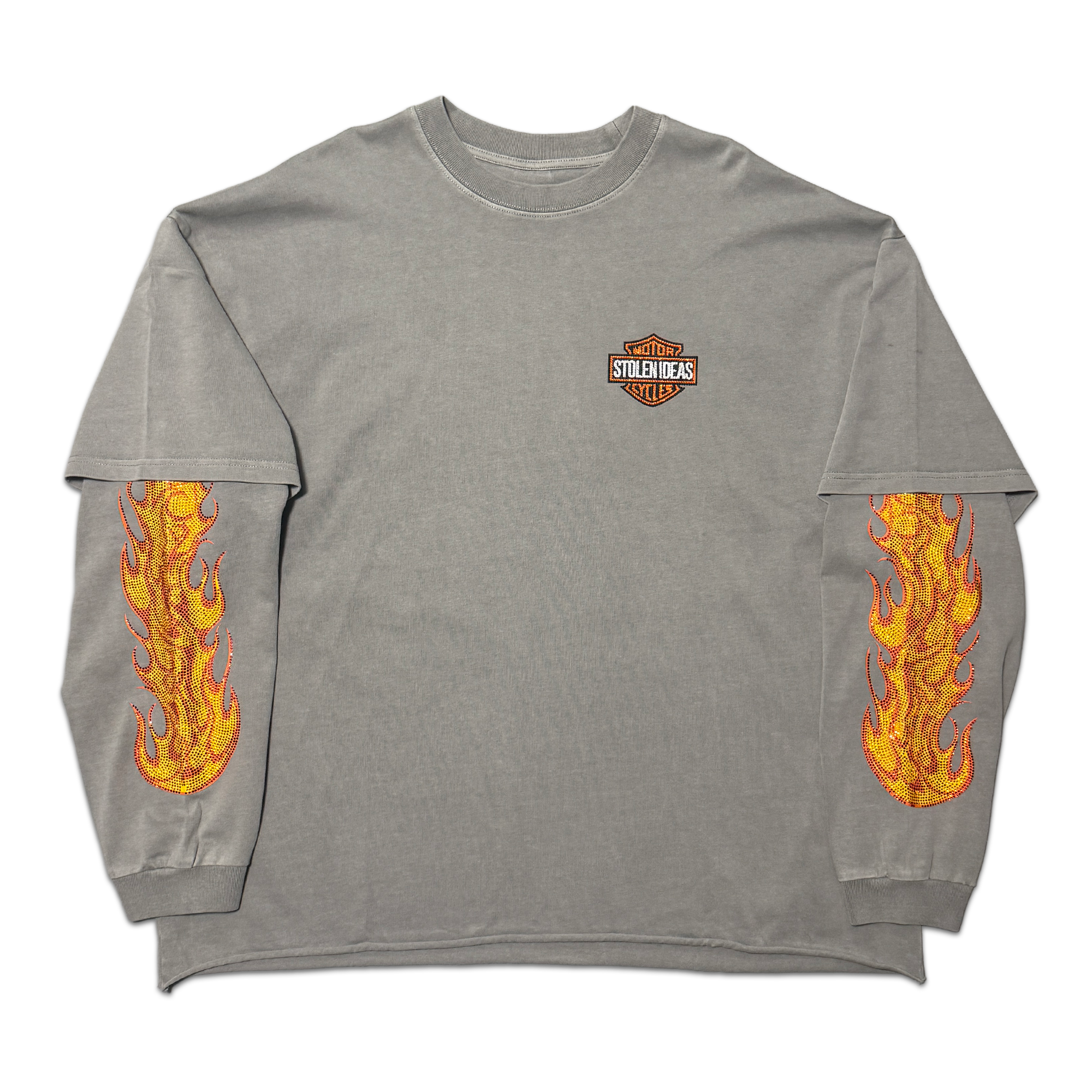 Harley Doublesleeve Light Grey