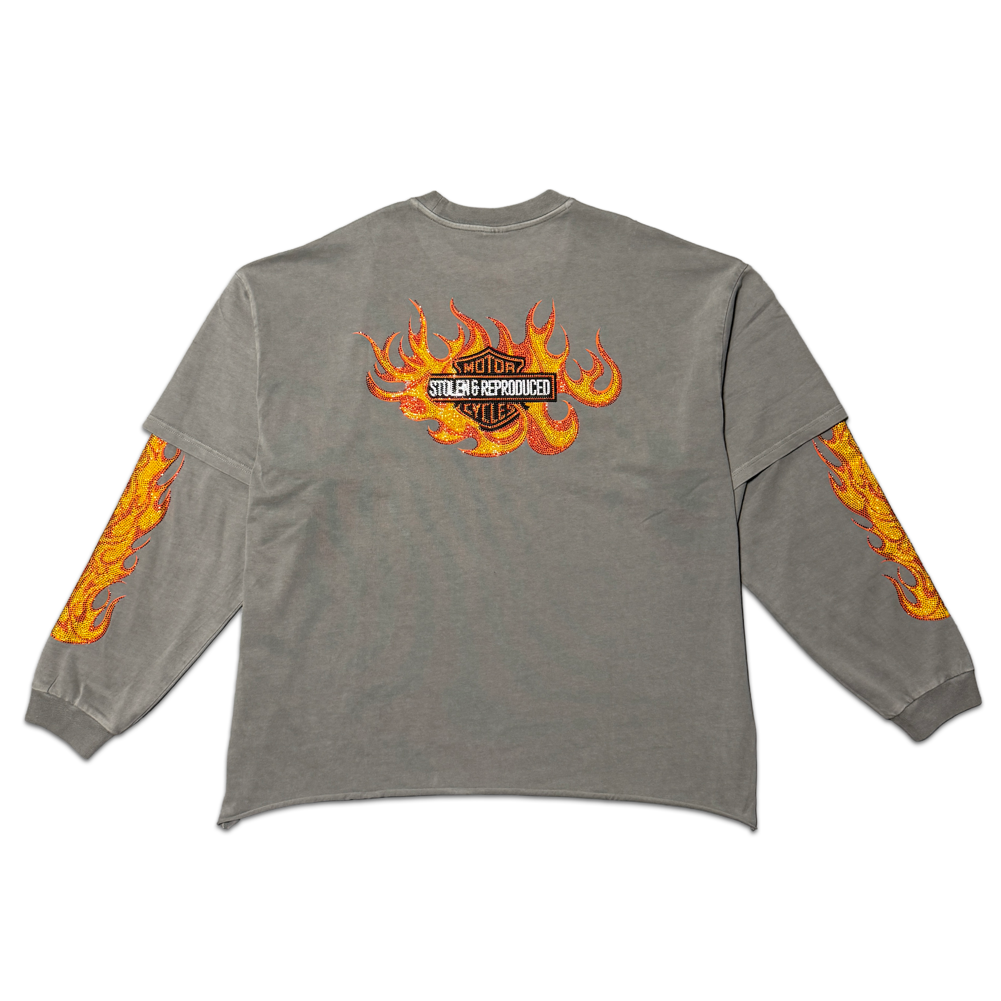 Harley Doublesleeve Light Grey