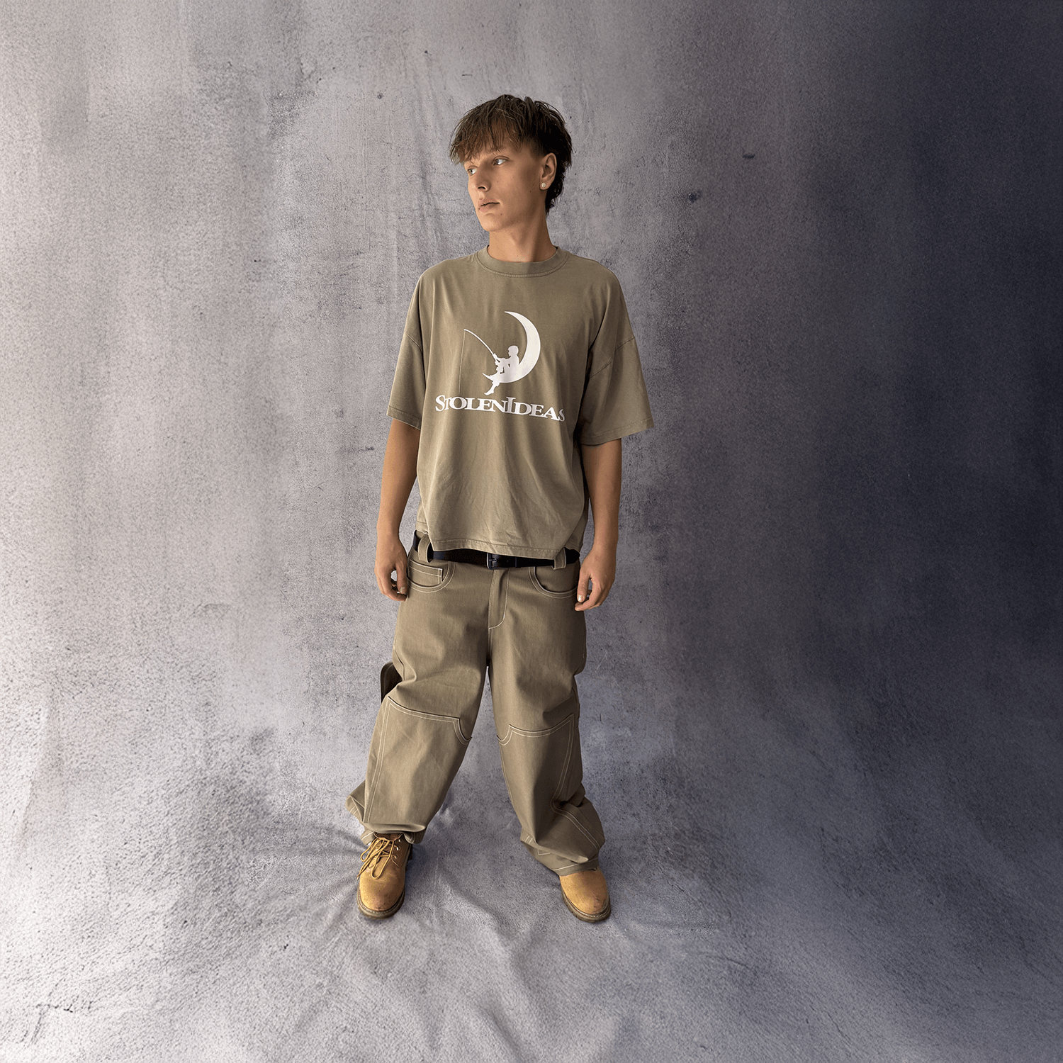 Dreamworks Boxy Summer Tee (Dune)
