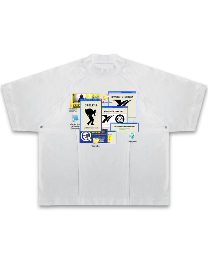 RAVER STUDIOS X STOLEN TEE #1