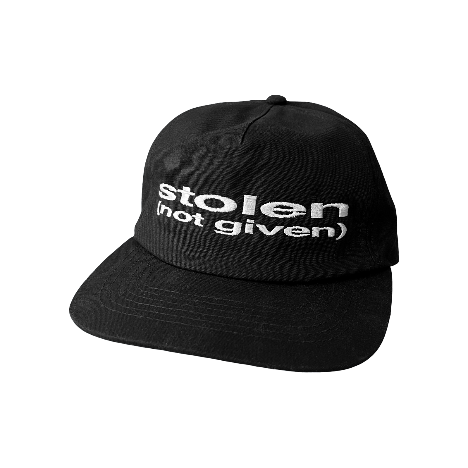 NOT GIVEN STRAPBACK BLACK