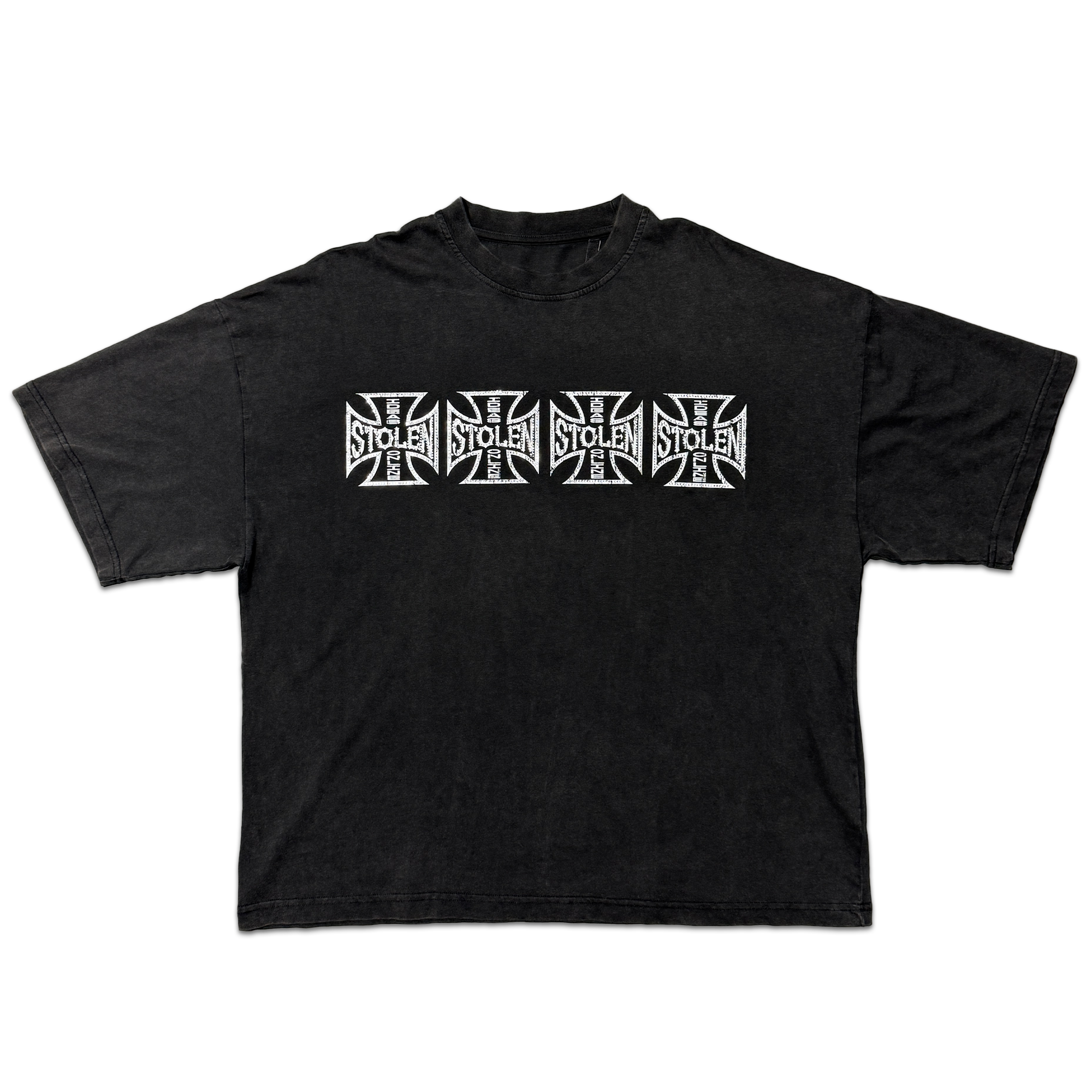 Westcoast Tee Washed Black